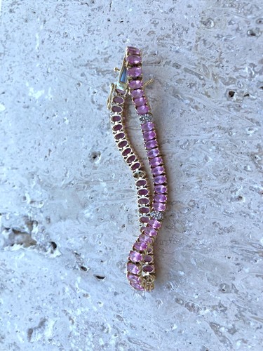 Bracelet rivière 14k 16 - -,