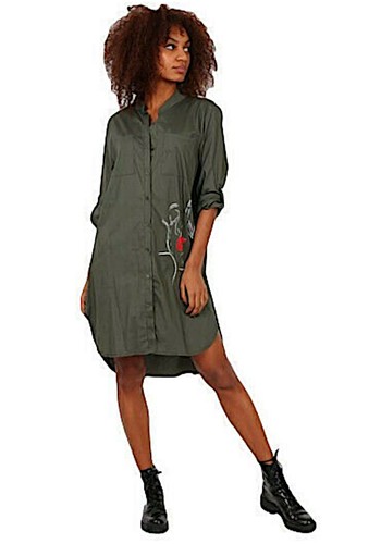 Robe chemise femme boutons - chemise,