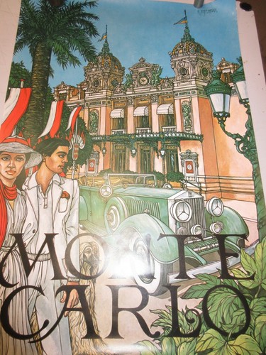 Affiche monte carlo x - carlo;, 62