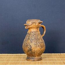 Vase zoomorphe 1970 en céramique d’art signé JASBA, Allemagne, WGP Fat lava