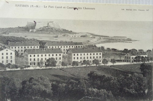 Antibes cpa fort carré - cpa,