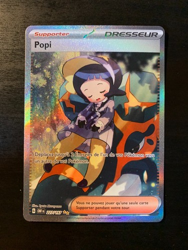 Carte pokémon popi 227 - carte, 227/197