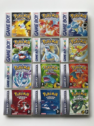 Game boy color advance lot - game,