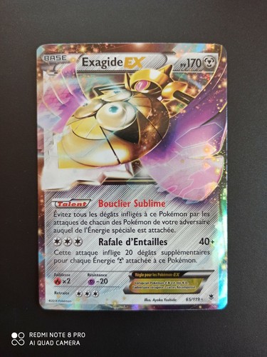 Carte pokémon exagide - exagide, ex