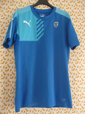 Maillot Montpellier Puma Rugby Entrainement Bleu Vintage Jersey Tee Shirt - M