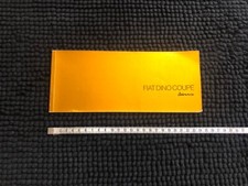 brochure / catalogue rare sur Fiat Dino Coupé 