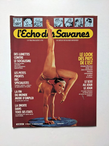 Echo des savanes - des, 1983