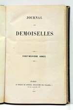 JOURNAL DES DEMOISELLES PARIS 1861
