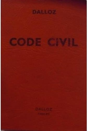 Code civil 1984 1985 - civil, 1984-1985