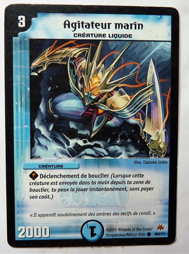 Carte duel masters - carte, agitateur