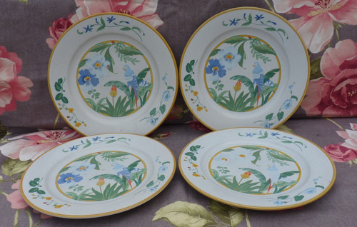 Lot assiettes plates - de, 4