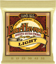 JEU DE CORDE 2004 EARTHWOOD LIGHT ACOUSTIQUE 11-15-22W-30-42-52