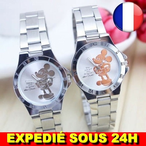 Montre luxe mickey minnie - ✅,