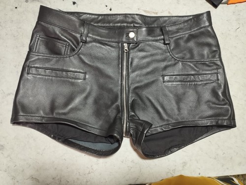 Nouveau short cuir noir - nouveau, à