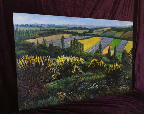 Tableau ancien peinture huile - ancien,