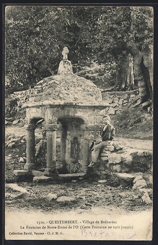 Cpa questembert fontaine - cpa,