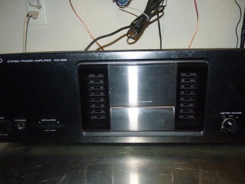 Kenwood 992 power amp with - kenwood,