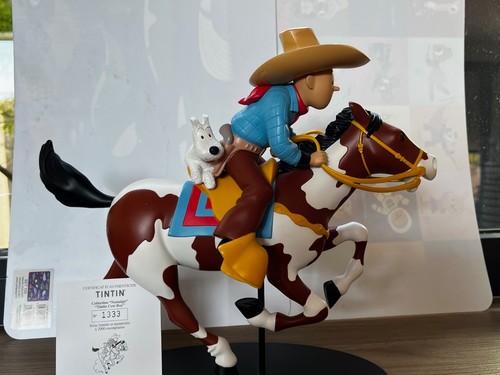 Tintin cowboy cheval - cowboy,