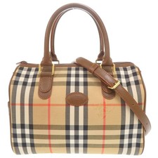 Sac main burberry toile - à,