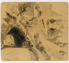 « Gorges du Loup », Dessin