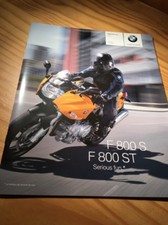 BMW F800S F800ST F800 S ST 800 F prospectus moto brochure prospekt dépliant