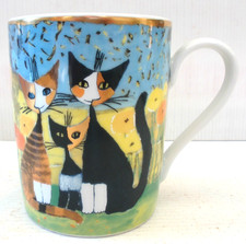TASSE MUG GOEBEL ROSINA WACHTMEISTER FAMIGLIA DI GATTI 2008 CHATS CHAT BOITE