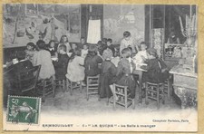 78 – CPA RAMBOUILLET – La Rûche - La Salle à manger - École Libertaire - 1905