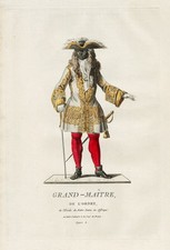 Afrique Ordre De L'Étoile Afrique Afrika Tracht Costume Aquatinta Gravure 1785