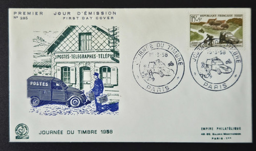 Enveloppe 235 fdc 1er - 🎁, n°