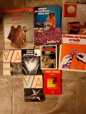 lot  de 12  livres sur Les Travaux Manuels Pratiques,activites  loisirs détente