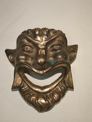 Masque ancien bronze - masque,