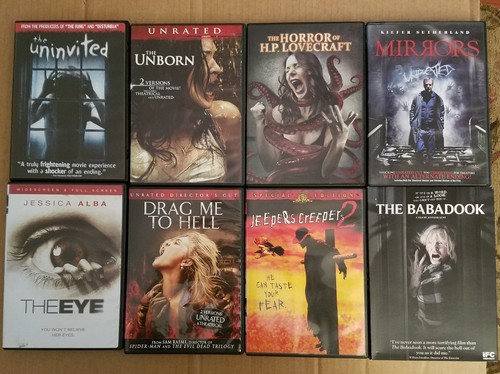 Horror movie lot - 8,