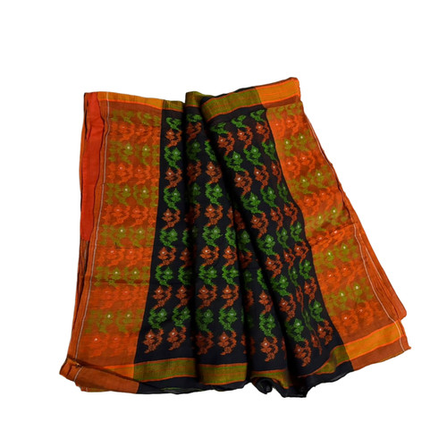 Robe noire femme sari - , indien