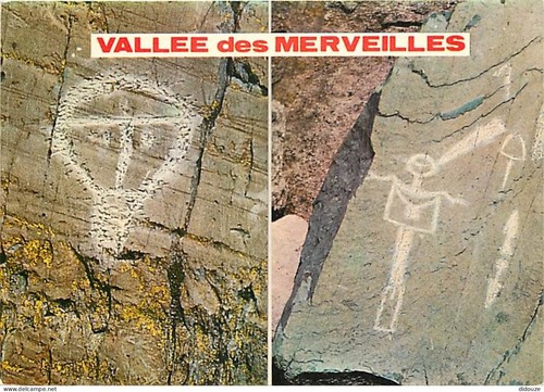 Carte postale vallée - carte, 06