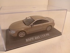 Collection presse BMW 645 I coupé gris marron 1/43 Bon Etat en boite