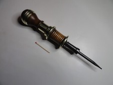 rare  VILEBREQUIN  CHIGNOLE  FORET  PERCEUSE à archet BOIS et LAITON