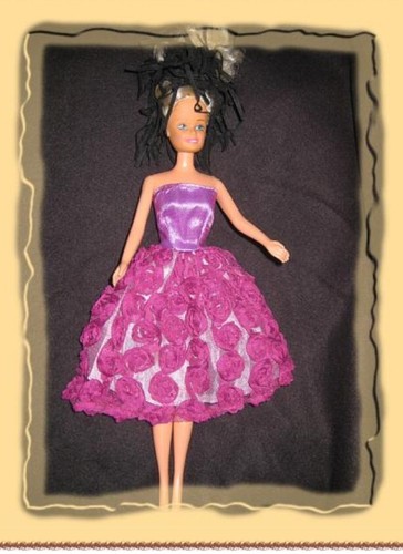Robe pour poupee mannequin - pour,