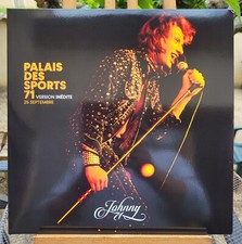 Johnny Hallyday Palais Des Sports 71  Double LP 12" Fra 2024 NEUF Jamais Joué !