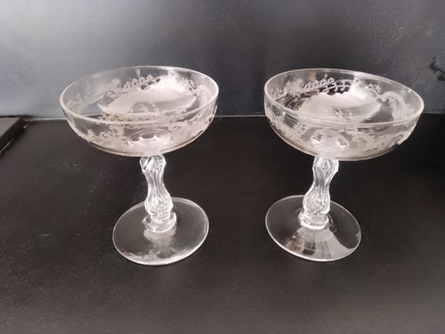 Paire coupes champagne - coupes,