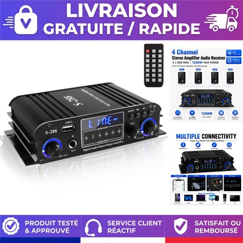 Amplificateur stéréo - amplificateur,