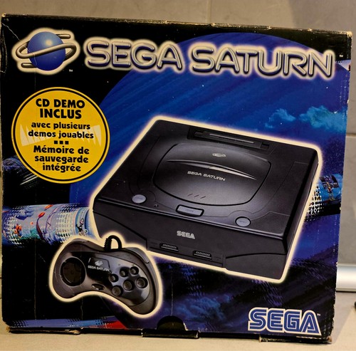 Console sega saturn boite - saturn,