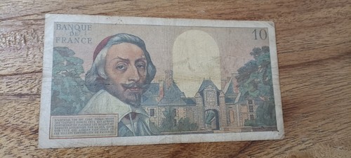 Billet richelieu francs - 10,