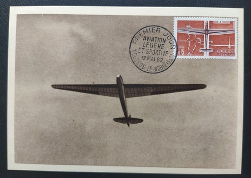 Carte premier jour avion - carte, de
