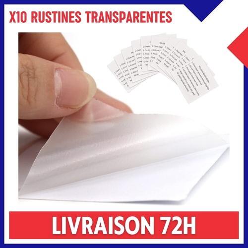 X10 patch rustine transparent - rustine,