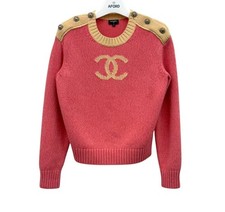 CHANEL Pull en cachemire avec