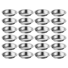  25 Pcs Palette Peinture Metal Sur De Mélange Maquillage Plateau Aquarelle