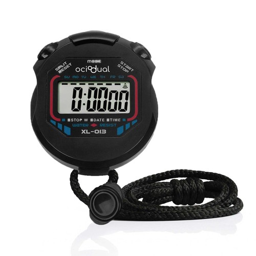 Chronomètre digital lcd - chronomètre,