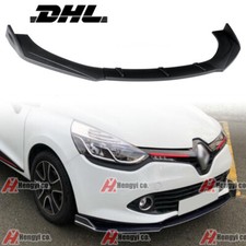Spoiler Avant Lèvre Tasse Noir Mat pour Renault Clio MK4 RS