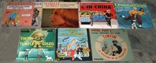 RARE 7 disques 45T TINTIN