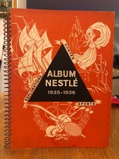 Album Nestlé 1935-1936 Sports Contes Explorations peu rempli en bon état